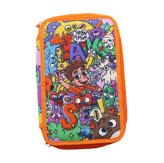 FIRSTGRADE - Pencilcase Lakserytteren (LAKS-PENAL-ORANGE-23)