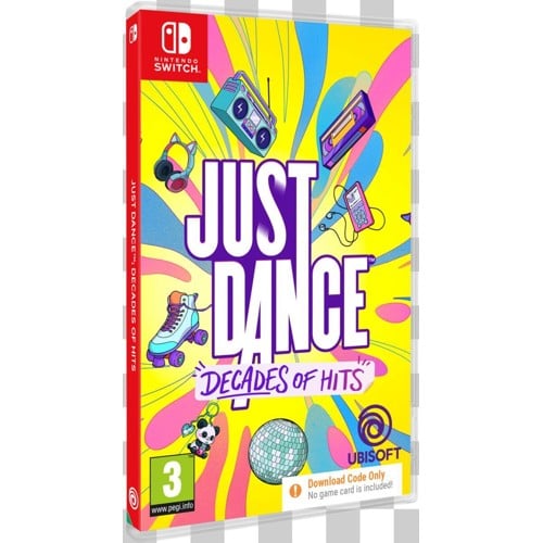 Just Dance Decades of Hits (Code in a Box)