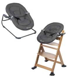 Bebeconfort - Timba Baby Bouncer - Graphite