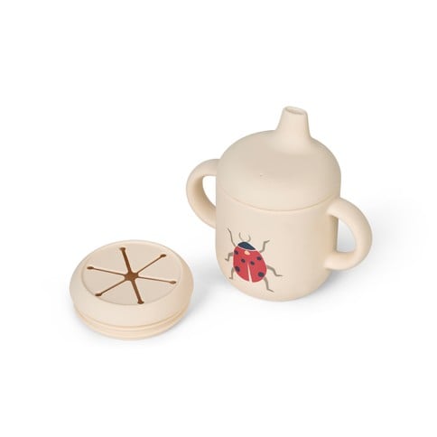 Vanilla Copenhagen - Sippy & Snack Cup 2-in-1 - Ladybug - 180 ml