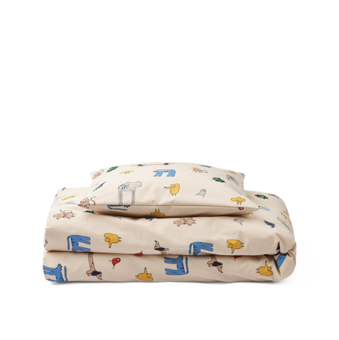 Liewood - Ingeborg Junior Printed Bedding - Imagine / Sandy - 100 x 140