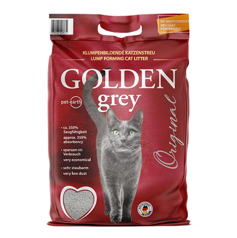 GOLDEN grey Original  - 14kg  - Premium Catlitter