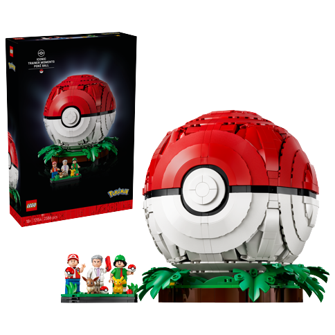 LEGO - Pokémon - Ikoniske Trenerøyeblikk: Pokéball (72154)