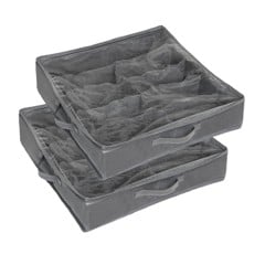 Scandinavian Collection - Storage with Compartments - Grey - 60 × 60 × 13 cm - E