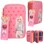 Topmodel - Trippel Pennal m/silicone charms PIN IT