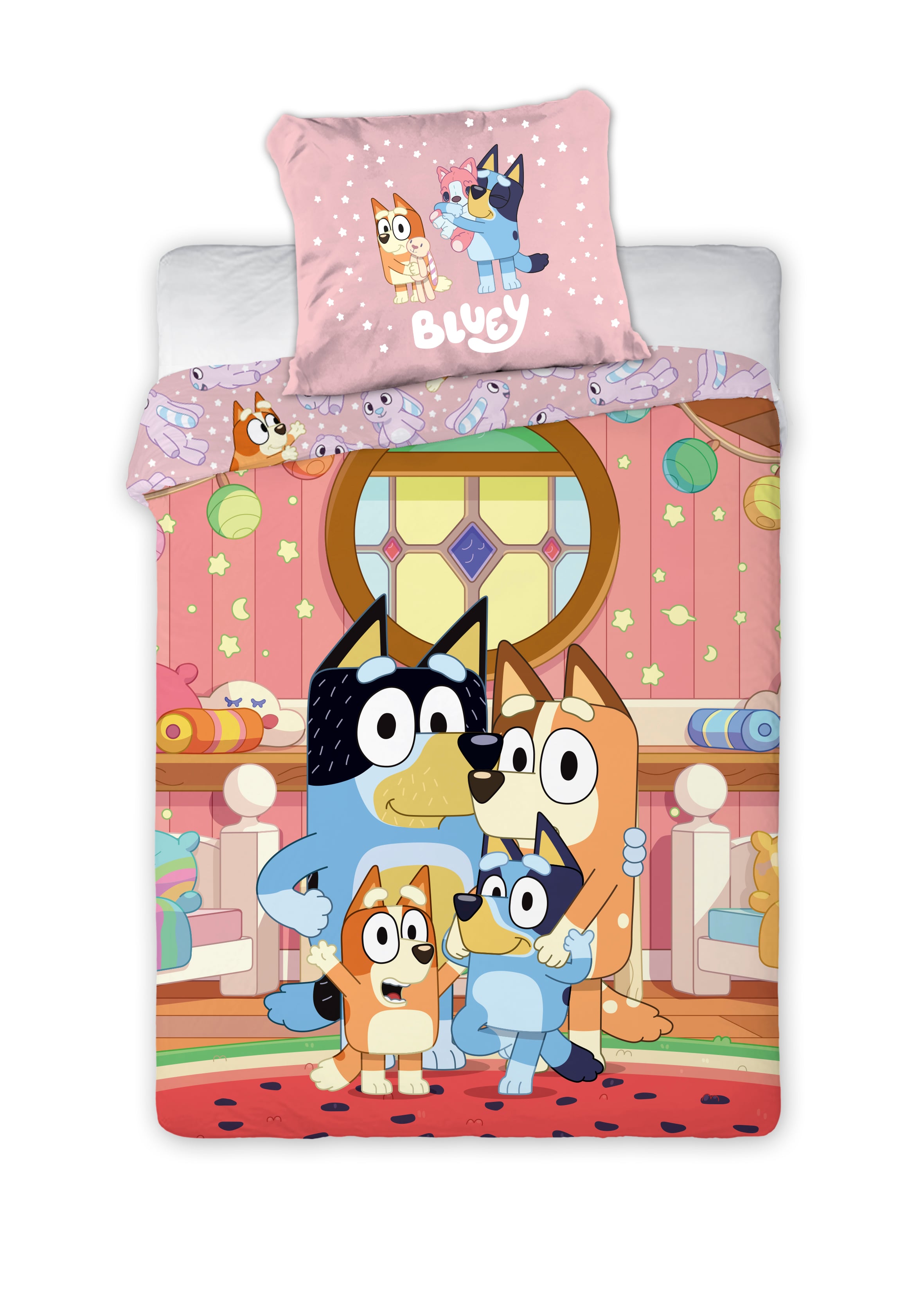 Bluey - Junior Bed linen - 100x140, 40x45 cm