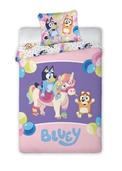 Bluey - Junior Bed linen - 100x140, 40x45 cm