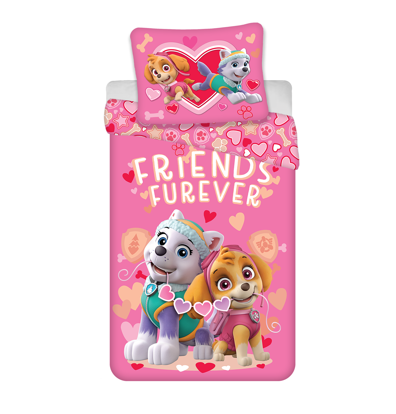 Paw Patrol - Bed linen junior - 100x140, 40x45 cm