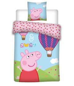 Peppa Pig - Junior size Bed Linen - 100 x 140 cm