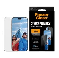 PanzerGlass - 2-Way Privacy Screen Protector iPhone 18 Pro Ultra-Wide Fit w. EasyAligner