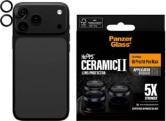 PanzerGlass - Hoops® Ceramic Camera Lens Protector iPhone 2026 Pro - Pro Max - 44.66 x 42.46 x 0.35