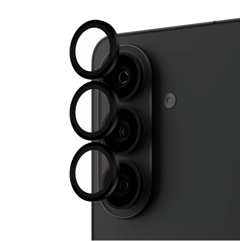 PanzerGlass - Hoops® Camera Lens Protector - Black - Samsung Galaxy S26 - S26+