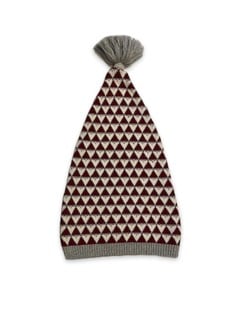Smallstuff - Pixie Hat Red Santa - Dark Red - 1-2 Years