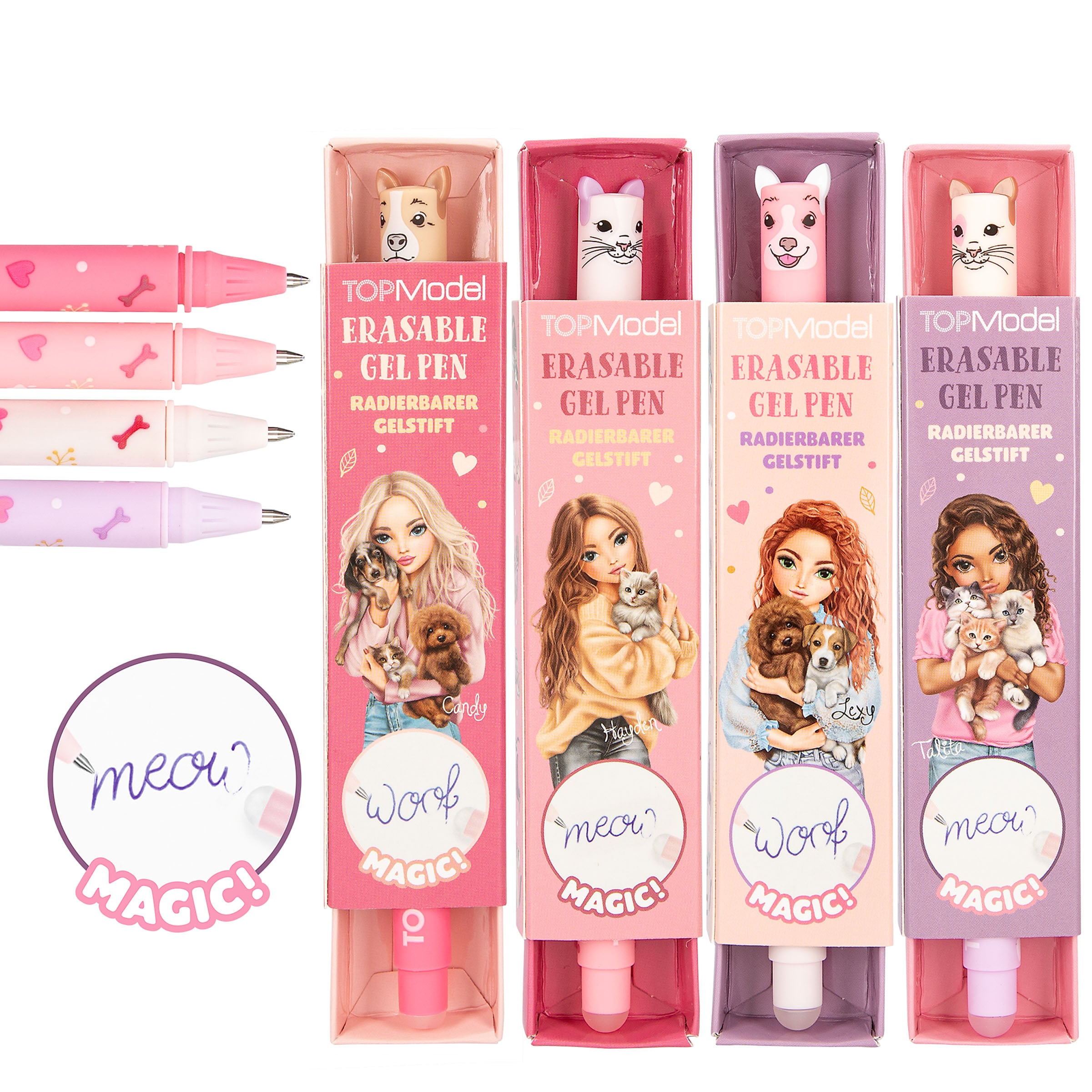 TOPModel - Viskbar Gelpen FUR-EVER FRIENDS