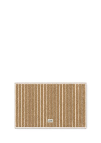 Juna - Soft Bath mat - Caramel/Off-White - 70x50 cm