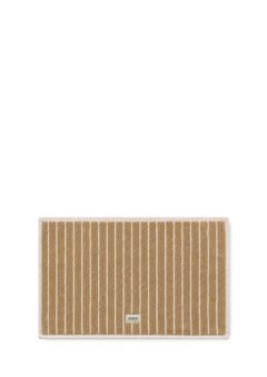 Juna - Soft Bath mat - Caramel/Off-White - 70x50 cm