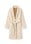 Juna - Soft Bathrobe - Off-white - L/XL