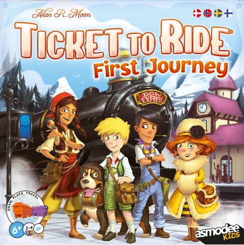 Ticket To Ride - First Journey Nordic NEW (AMDTTRFJ)
