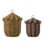 Bloomingville MINI - Cikkeline Basket w/Lid - Multi - Seagrass