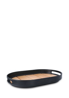 Rosendahl - Carry Me Bricka - Svart - 48x6.5 cm