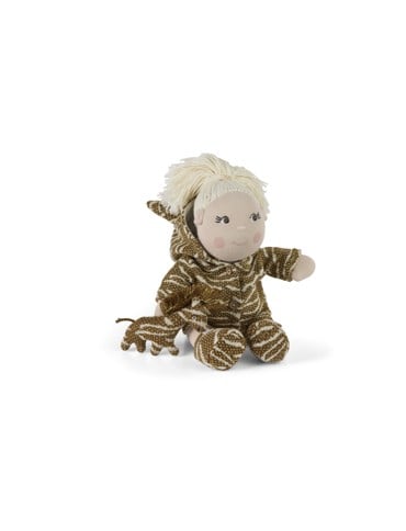 Smallstuff - Doll clothing, zebra coat with shoes and pet