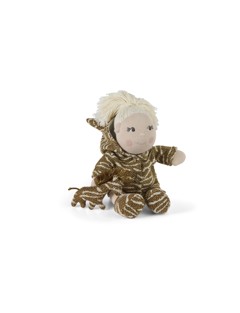 Smallstuff - Doll clothing, zebra coat with shoes and pet
