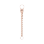 BIBS - Pacifier Clip Beaded - Blush - Onesize
