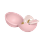 BIBS - Colour Pacifier Round Latex & Pacifier Case Mini - Petal / Baby Pink - Size 2