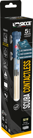 Sicce - SCUBA CTL Contactless Smart Energy Saving Heater - 50W
