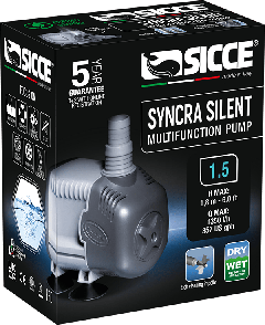 Sicce - Syncra Silent  0.5 Wet & Dry Pump - 700L/H