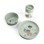 Done by Deer - Foodie Dinnerset mit 360° Becher Tiny trails - Grün