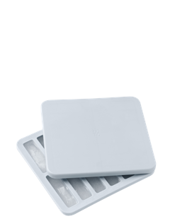 RIG-TIG - FREEZE-IT ice cube tray with lid - Light Blue - H 2.5 cm