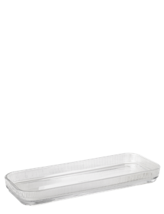 Stelton - Pilastro Servierplatte - Clear - 36 cm