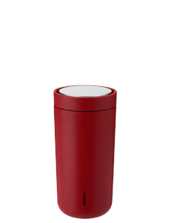 Stelton - To Go Click Thermobecher - Soft Cherry Red - 0.4 l