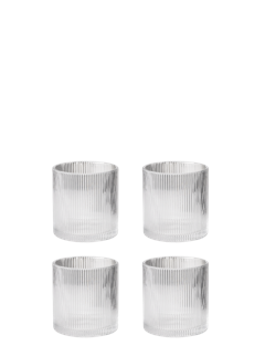 Stelton - Pilastro Lowballglas - Clear - 0.35 l - 4 Stk
