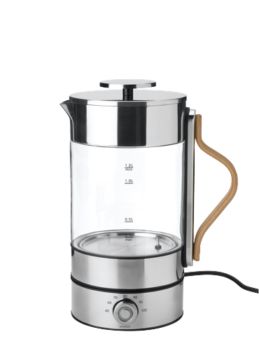 Stelton - Emma Wasserkocher - Clear/Steel - 1.2 l