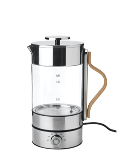 Stelton - Emma Wasserkocher - Clear/Steel - 1.2 l