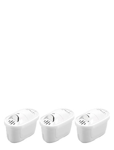 Stelton - Clear+ Wasserfilter - White - 3 St