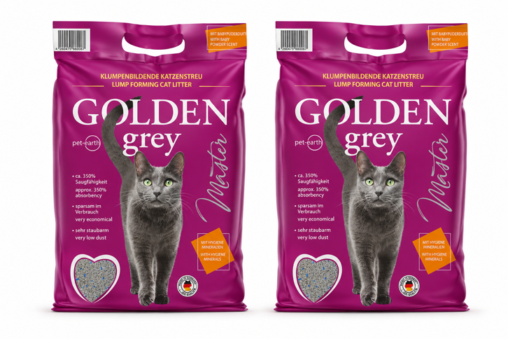 GOLDEN  2 x grey - Master - 14kg