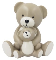 KIDS by FRIIS - Teddy bear, mother and child, beige (FR22358)