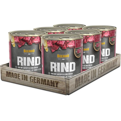 Belcando - Quality Selection Beef with Potatoes & Peas - 6x800g
