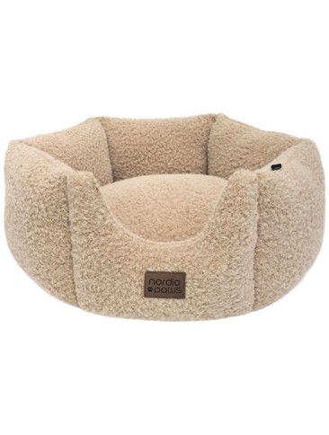 Nordic paws  - dogbed comfyhex - beige  M