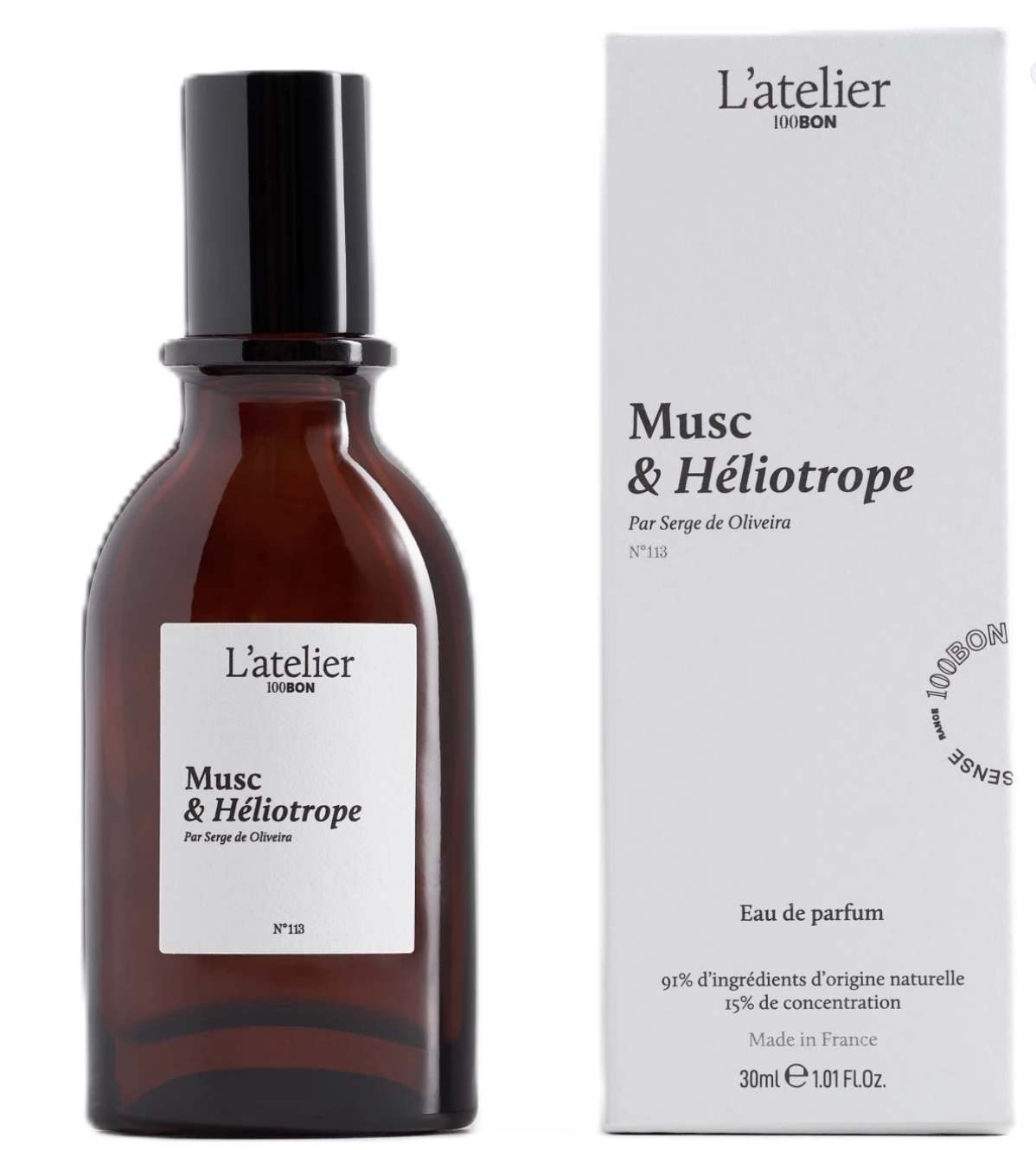 100Bon - Musc & Héliotrope - 30 ml