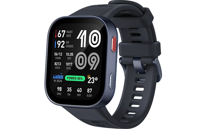 Amazfit Bip Max Dark Blue – 2,07" AMOLED Smartwatch med GPS