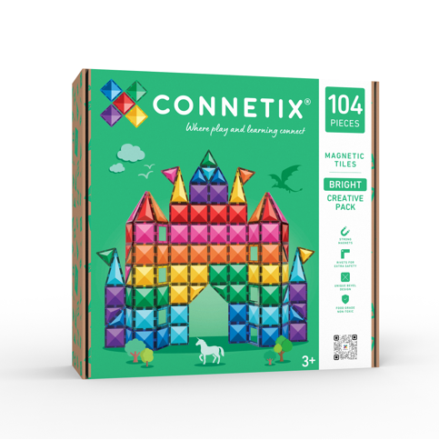 Connetix - Bright Creative Pack 104 pc (CT-B-00104-CR)