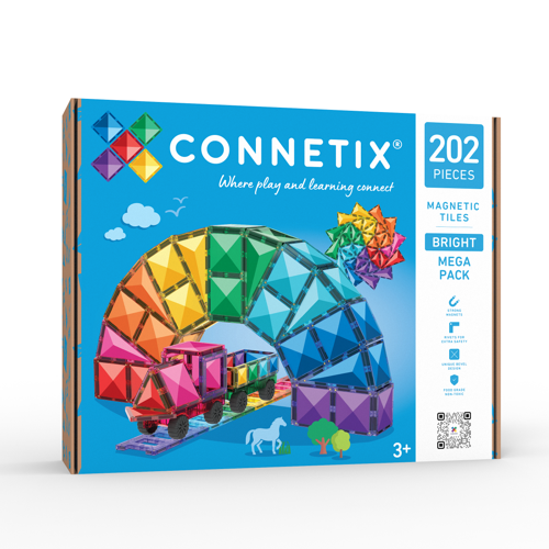 Connetix - Bright Mega Pack 202 pc (CT-B-00202-ME)