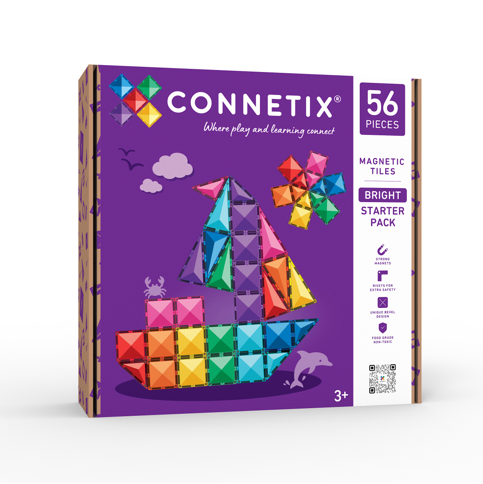 Connetix - Bright Starter Pack 56 pc (CT-B-00056-ST)
