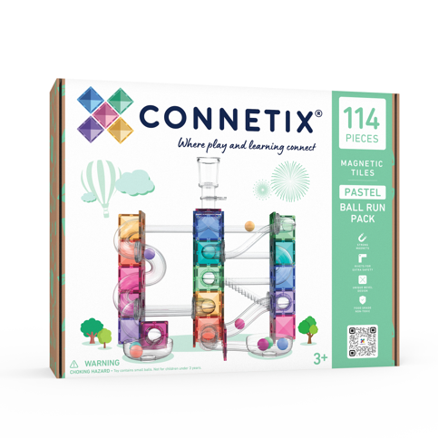 Connetix - Ball Run Pastel Pack 114 pc (CT-P-00114-BR)