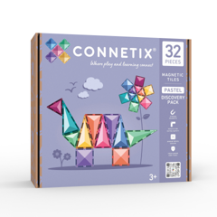 Connetix - Pastel Discovery Pack 32 pc (CT-P-00032-DP)