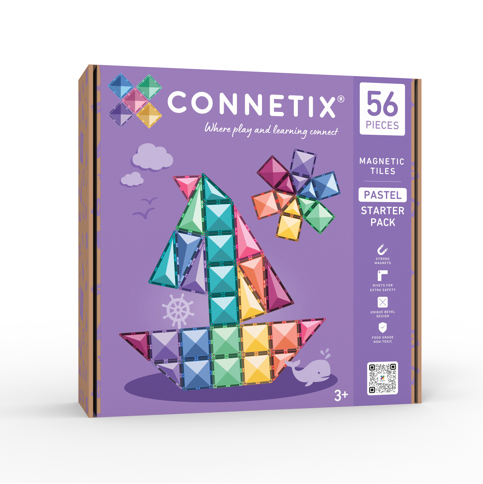 Connetix - Pastel Starter Pack 56 pc (CT-P-00056-ST)